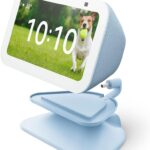 Echo Show 5 (3rd Gen) Adjustable Stand with USB-C Charging Port | Cloud Blue