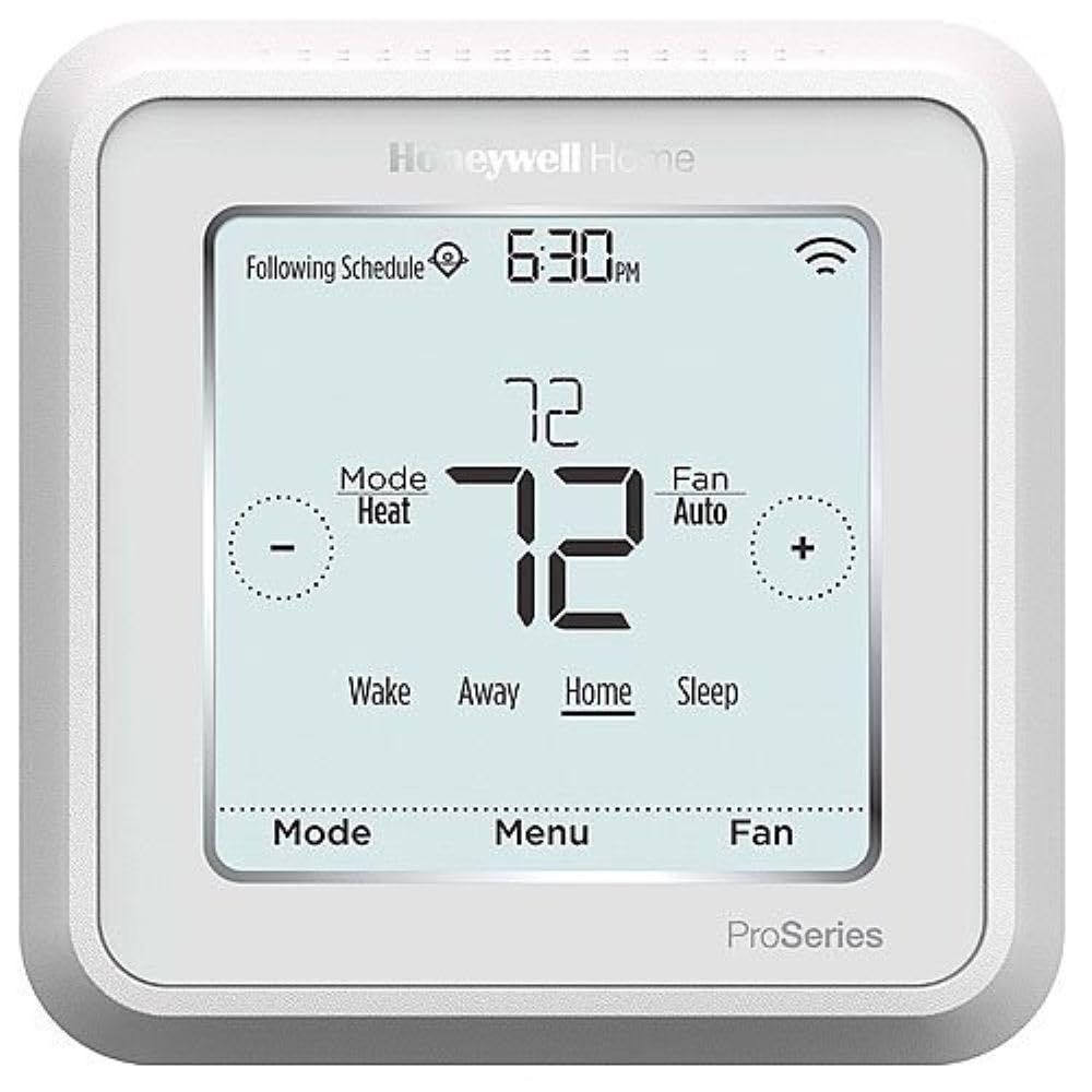 Honeywell TH6220WF2006/U Lyric T6 Pro Wi-Fi Programmable Thermostat with Stages Up to 2 Heat/1 Cool Heat Pump or 2 Heat/2 Cool Conventional Honeywell TH6220WF2006/U Lyric T6 Pro Wi-Fi Programmable Thermostat with Stages Up to 2 Heat/1 Cool Heat Pump or 2 Heat/2 Cool Conventional