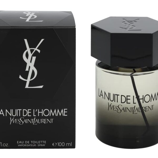 Yves Saint Laurent La Nuit De L'Homme by Yves Saint Laurent for Men - 3.3 oz EDT Spray