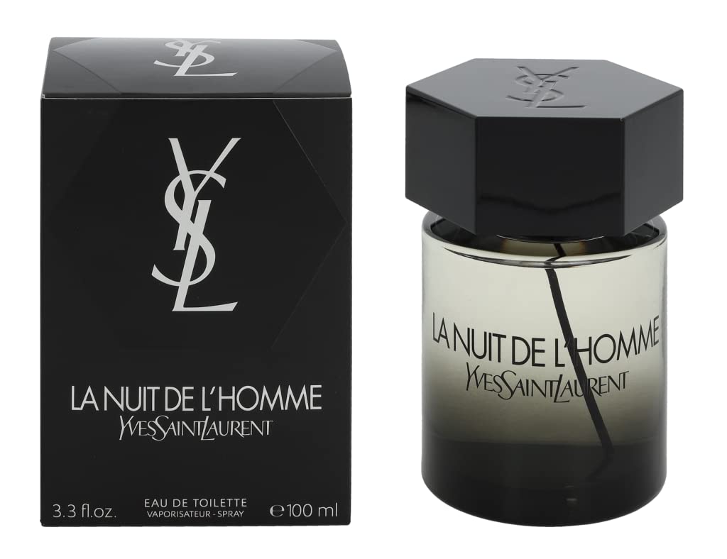 Yves Saint Laurent La Nuit De L'Homme by Yves Saint Laurent for Men - 3.3 oz EDT Spray Yves Saint Laurent La Nuit De L'Homme by Yves Saint Laurent for Men - 3.3 oz EDT Spray