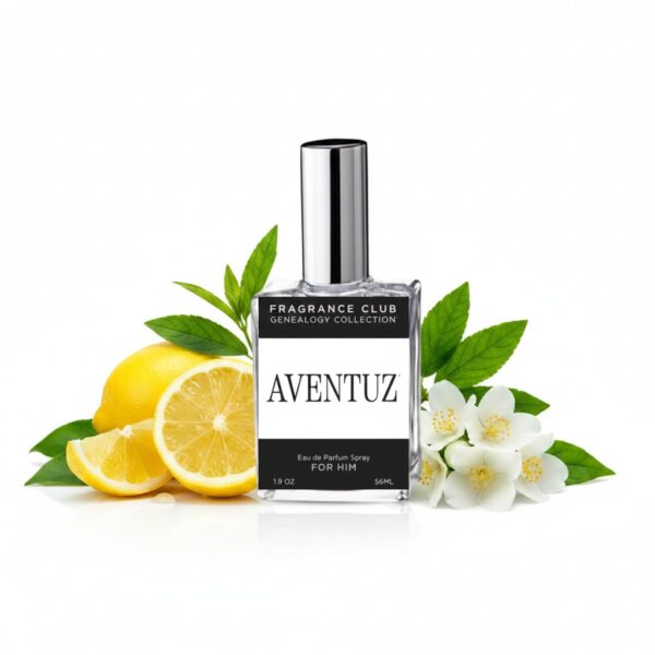 Aventuz Luxury Inspired 1.9 Oz EDP, Fresh Citrus Woody Fragrance for Men