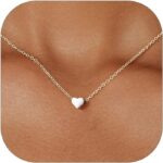 ChicSilver 925 Sterling Silver Cross/Heart/Butterfly/Star/Moon Necklace for Women, Hypoallergenic Dainty Small Silver Pendant Necklaces (with Gift Box)