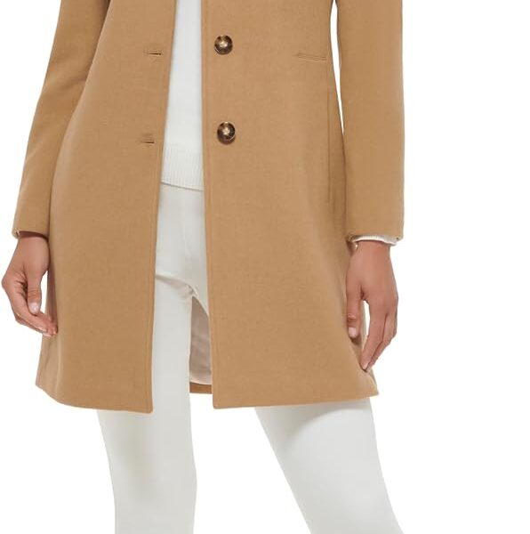 Calvin Klein womens Classic Wool Blend Coat