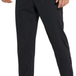 CRZ YOGA 4-Way Stretch Athletic Joggers for Men 28" - Track Golf Gym Workout Hiking Pants with Pockets