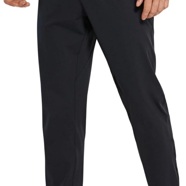 CRZ YOGA 4-Way Stretch Athletic Joggers for Men 28" - Track Golf Gym Workout Hiking Pants with Pockets