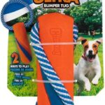Chuckit! Ultra Bumper Tug Dog Toy,Orange,Medium