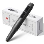 MelodySusie Pen-Shaped Portable Cordless Nail Drill,PC180G 25000RPM Rechargeable Electric File with LED Display for All Nail Care, Manicure Shaping & Acrylic Gel Removal for Nail Artists DIY at Home