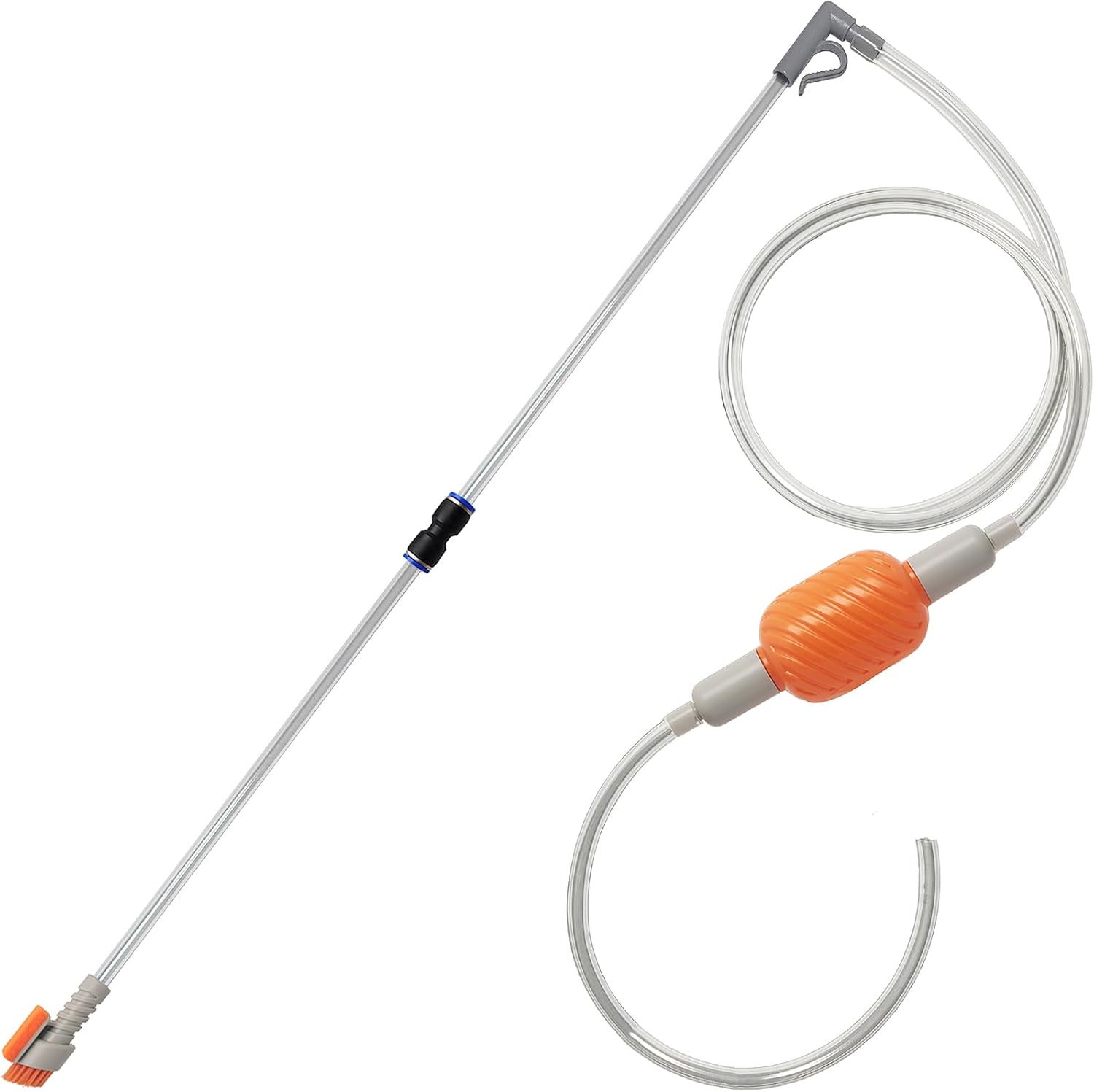 AREPK Compact Aquarium Siphon Vacuum and Water Changer Kit with Cleaning Brush. Perfect for Simultaneous Water Changing and Cleaning in Small Fish Tanks. Gravel and Sand Cleaning. AREPK Compact Aquarium Siphon Vacuum and Water Changer Kit with Cleaning Brush. Perfect for Simultaneous Water Changing and Cleaning in Small Fish Tanks. Gravel and Sand Cleaning.