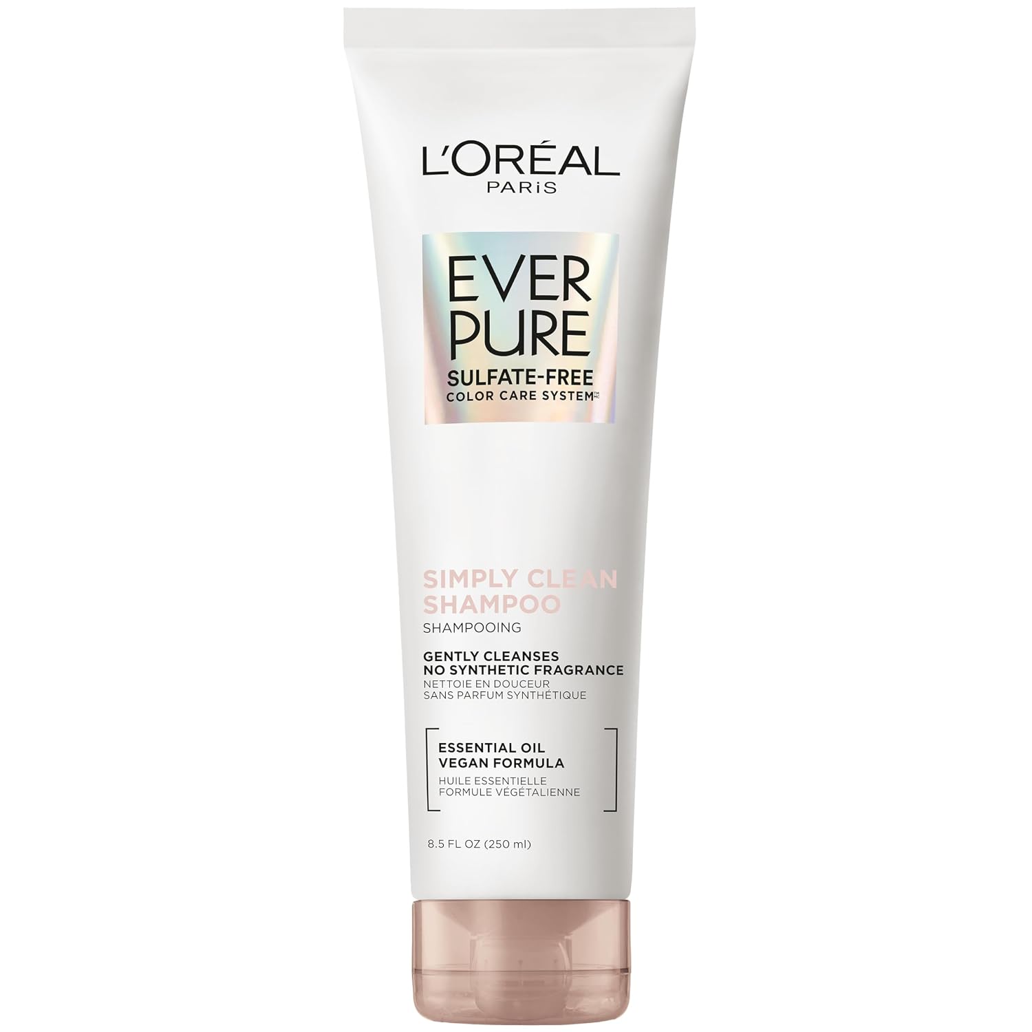 L'Oreal Paris EverPure Sulfate Free Simply Clean Shampoo, Hydrating Hair Care with Rosemary Essential Oils, 8.5 Fl Oz L'Oreal Paris EverPure Sulfate Free Simply Clean Shampoo, Hydrating Hair Care with Rosemary Essential Oils, 8.5 Fl Oz
