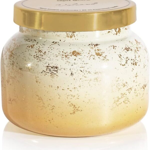 Capri Blue Glimmer Jar Candles - Luxury Holiday Scented Candles for Home - Long Lasting Soy Wax Blend - Scented Holiday & Home Decor - Volcano Oversized Signature Jar (28 oz)