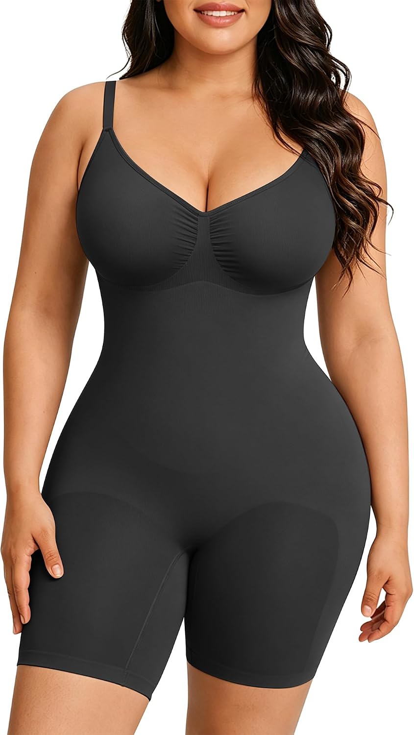 FeelinGirl Shapewear Tummy Control Seamless Bodysuit Hip Enhancer Body Shaper for Women FeelinGirl Shapewear Tummy Control Seamless Bodysuit Hip Enhancer Body Shaper for Women