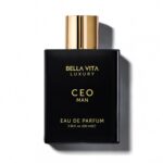 Bellavita Luxury CEO MAN Eau de Parfum | 100 ml (3.4 fl.oz.) | Perfume for Men | Mandarin, Lemon, Lavender, and Vetiver Notes | Long Lasting Men's Fragrance | Gift for Father's Day