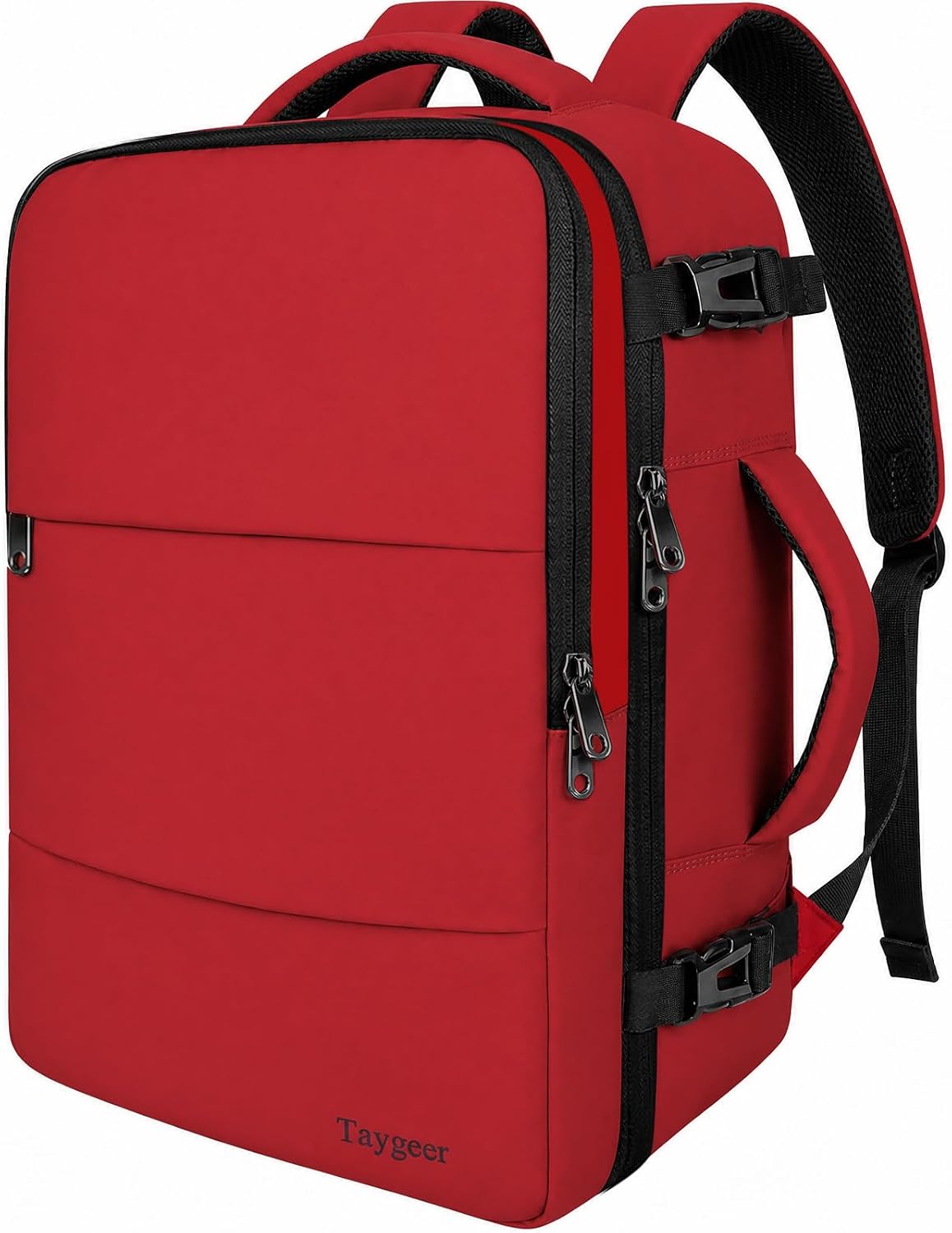 Taygeer 35L Carry on Travel Backpack for Women Men, Personal Item backpack | Travel Backpack with Laptop Compartment & Water Bottle Pocket, Lightweight Work Bag for Weekend Business Hiking, Bright Red Taygeer 35L Carry on Travel Backpack for Women Men, Personal Item backpack | Travel Backpack with Laptop Compartment & Water Bottle Pocket, Lightweight Work Bag for Weekend Business Hiking, Bright Red
