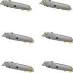 Stanley 10-499 6 in. Quick Change Retractable Utility Knife 6-Pack