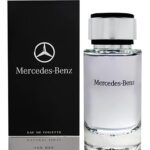 Mercedes Benz Cologne for Men - 4 Fl Oz - Eau De Toilette Perfume Spray for Man - Woody & Musky Scent - Luxury Long Lasting Fragrance with Notes Of Violet leaves, Cascalone & Vetiver