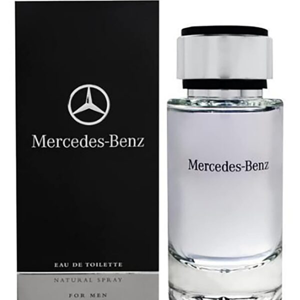 Mercedes Benz Cologne for Men - 4 Fl Oz - Eau De Toilette Perfume Spray for Man - Woody & Musky Scent - Luxury Long Lasting Fragrance with Notes Of Violet leaves, Cascalone & Vetiver