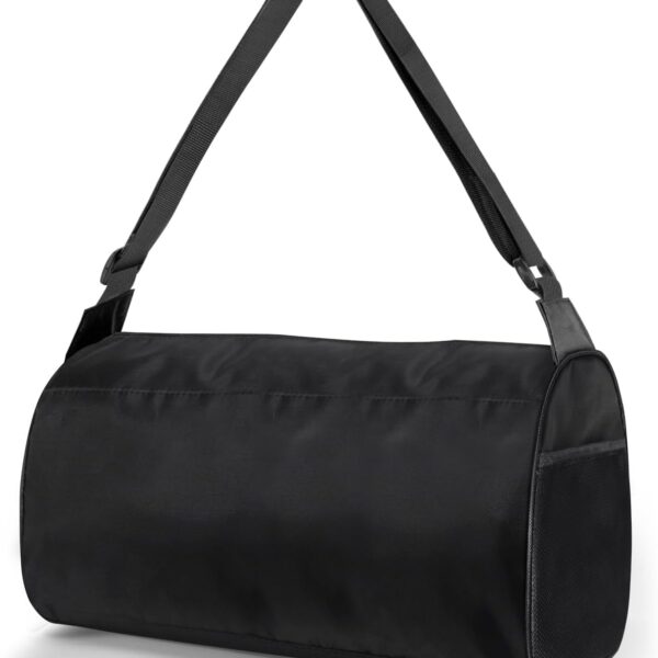 C&F BOGMOST Small Gym Bag for Women & Men,Small Lightweight Duffel Bag Carry On Bags Mini Duffel Travel Bag Waterproof Sports Bags for Workout/Sport/Travel, Black
