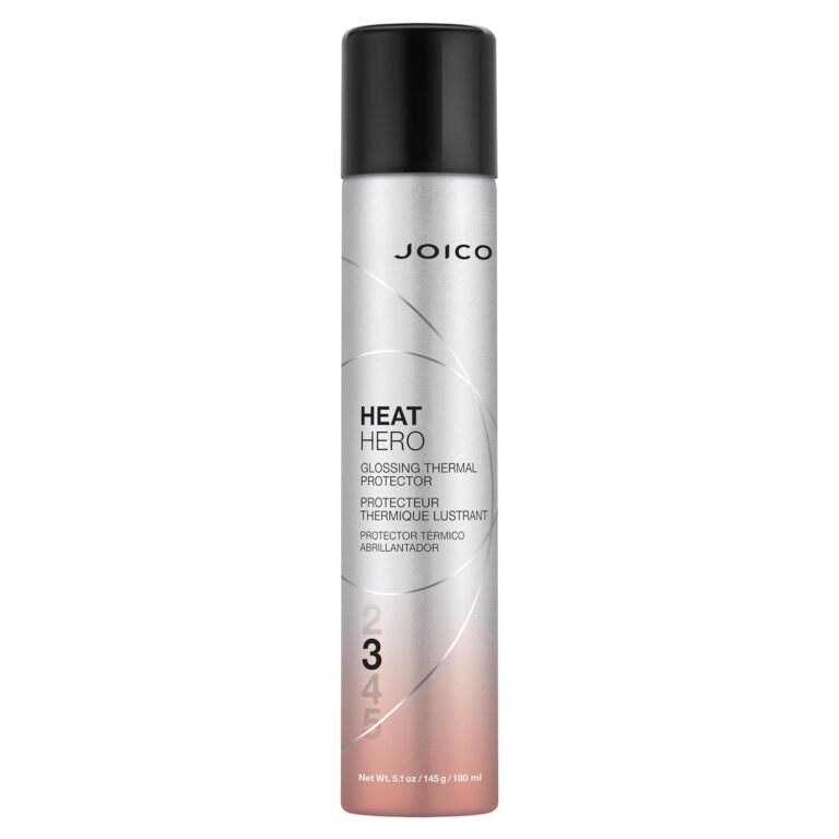 Joico Heat Hero Glossing Thermal Protector | For Most Hair Types | Protect Against Heat & Humidity | Protect Against Pollution & Harmful UV | Reduce Split Ends | Boost Shine | Paraben & Sulfate Free