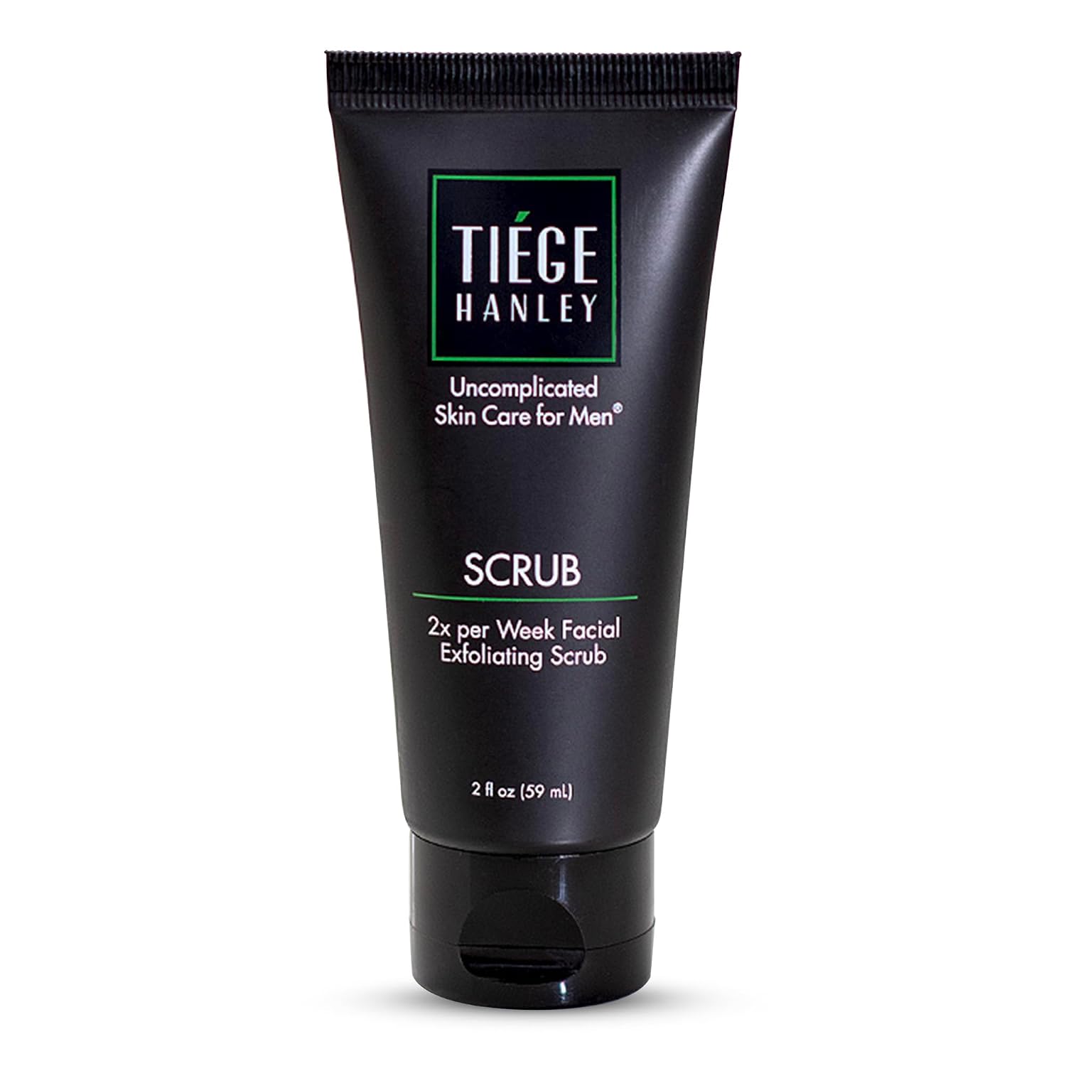 Tiege Hanley Exfoliating Face Wash for Men, Sensitive Skin, 2 Fl Oz | Men's Skin Care, Gentle, Fragrance-Free Face Scrub, Apricot Seed Powder, Vitamin B3 & Allantoin, Cooling Exfoliator Tiege Hanley Exfoliating Face Wash for Men, Sensitive Skin, 2 Fl Oz | Men's Skin Care, Gentle, Fragrance-Free Face Scrub, Apricot Seed Powder, Vitamin B3 & Allantoin, Cooling Exfoliator