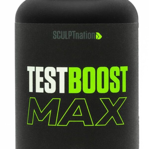 Sculpt Nation by V Shred Test Boost Max - Testosterone Supplement for Men - Tribulus Terrestris for Men - Natural Energy, Stamina, and Strength Booster - 60 Gluten Free Capsules