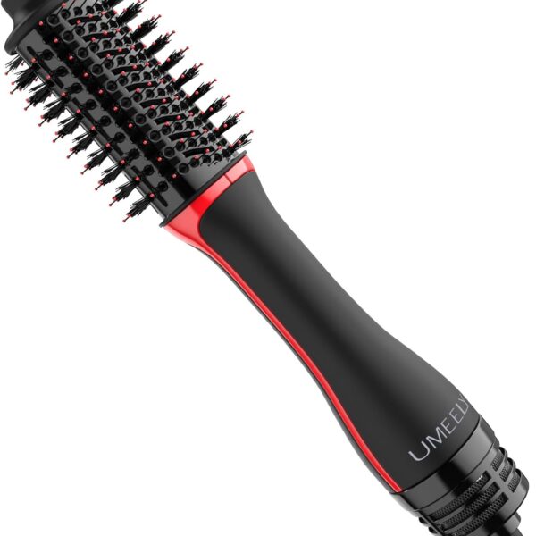 Umeely Plus 2.0 Hair Dryer Brush Blow Dryer Brush in One, 2'' Oval Brush Head Hot Air Brush Styler & Volumizer with Ionic Technology, NTC Smart Temp Control for Smooth, Frizz-Free, Shiny Hair