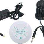 Portable Ionic Foot Spa Detox Foot Bath Machine, Ionic Detox Foot Spa Ion Cleanse for Home Use Spa Club Salon or Holiday Travel Gift US Stock(Tub not Include)