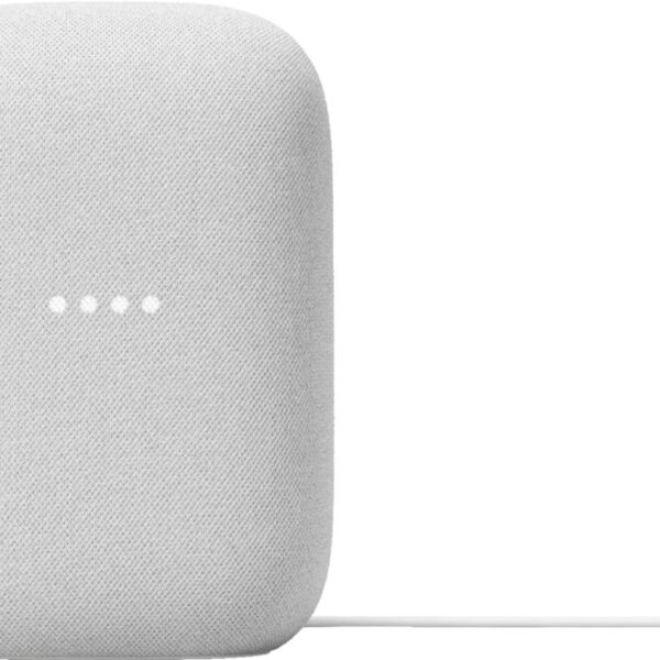 Google Nest Audio (3-Pack) Smart Speakers Multi-Room Wireless Home Speaker Bundle with Bluetooth, Wi-Fi, Assistant, Stereo Sound, Voice Control & Smart Home Integration