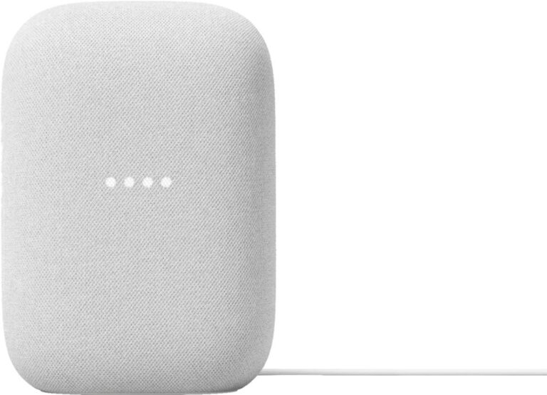 Google Nest Audio (3-Pack) Smart Speakers  Multi-Room Wireless Home Speaker Bundle with Bluetooth, Wi-Fi, Assistant, Stereo Sound, Voice Control & Smart Home Integration