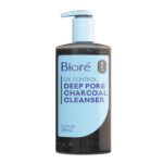 Biore Deep Pore Charcoal Face Wash, Daily Facial Cleanser for Dirt & Makeup Removal, for Oily Skin, 6.77 Oz