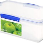 Sistema KLIP IT Large 7L Food Storage Container, Airtight & Stackable, Dishwasher, Freezer, & Microwave-Safe, BPA-Free