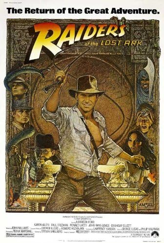 Pop Culture Graphics (11x17) Raiders of The Lost Ark - Harrison Ford Credits Movie Poster Pop Culture Graphics (11x17) Raiders of The Lost Ark - Harrison Ford Credits Movie Poster
