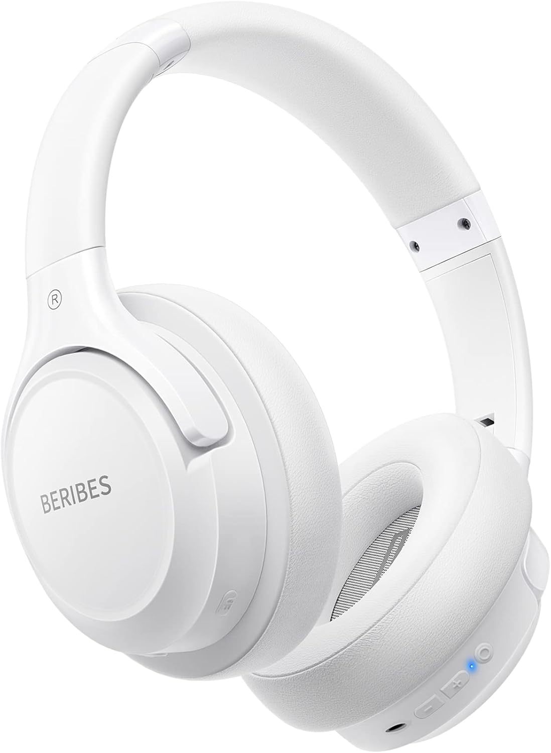 BERIBES Bluetooth Headphones Over Ear, 65H Playtime and 6 EQ Music Modes Wireless Headphones with Microphone, HiFi Stereo Foldable Lightweight Headsets, Deep Bass for Home Office Cellphone PC Ect. BERIBES Bluetooth Headphones Over Ear, 65H Playtime and 6 EQ Music Modes Wireless Headphones with Microphone, HiFi Stereo Foldable Lightweight Headsets, Deep Bass for Home Office Cellphone PC Ect.
