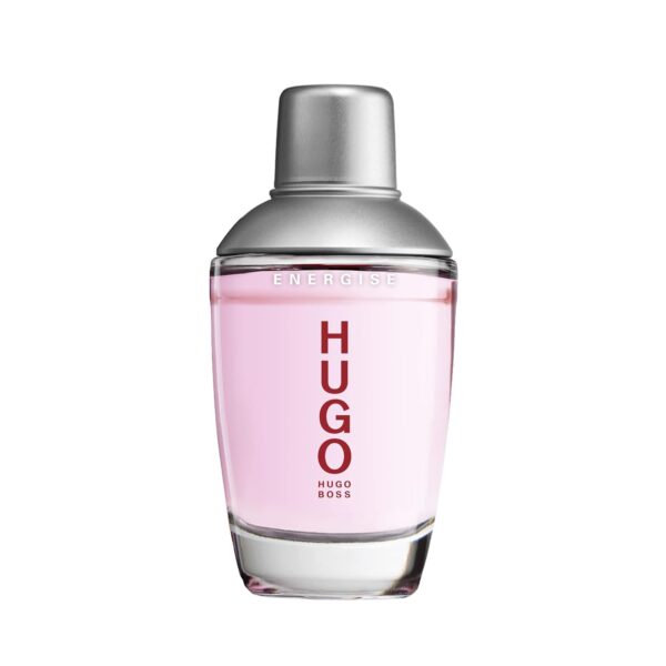 Hugo Energise Eau de Toilette  Aromatic Men's Cologne  With Notes of Mandarin, Pink Pepper, Coriander & Wood  Luxury Perfumes for Men  Long Lasting Fragrance