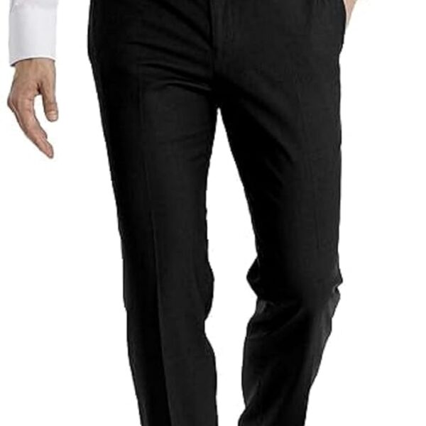 Calvin Klein Men's Modern Fit Dress Pants | Suit Pants for Men | Performance Stretch Fabric, Flat Front, Ready-to-Wear