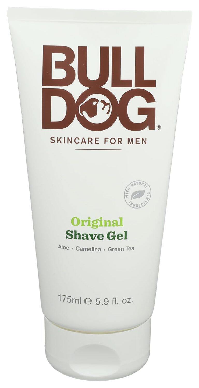 Bulldog Mens Skincare and Grooming Original Shave Gel, 5.9 Ounce