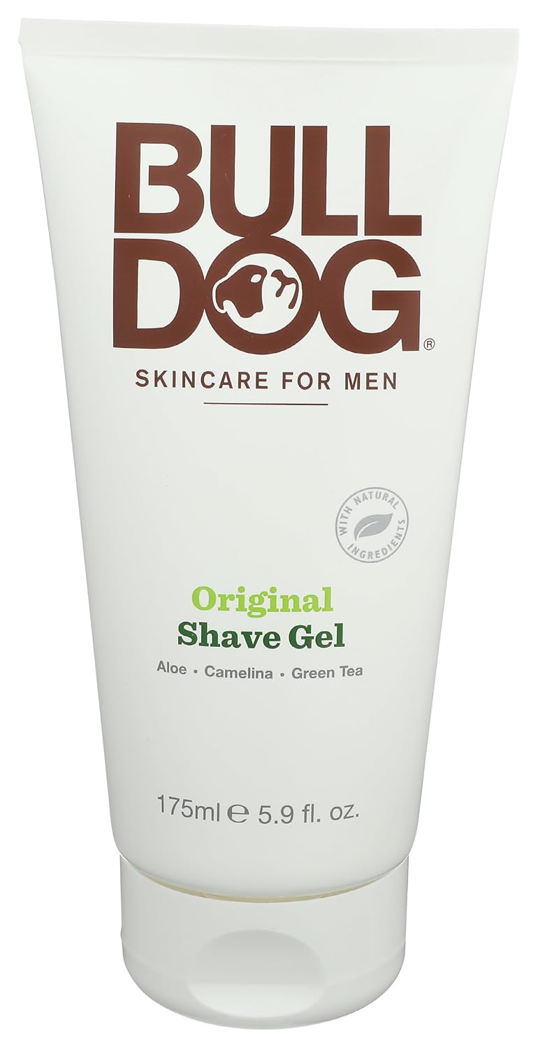 Bulldog Mens Skincare and Grooming Original Shave Gel, 5.9 Ounce Bulldog Mens Skincare and Grooming Original Shave Gel, 5.9 Ounce