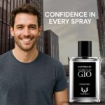 Eau de Parfum Long-Lasting Aquatic Fragrance for Men 100mL Perfume Spray with Bonus 15mL Perfume Sample (Randomly Selected) Inspired by Acqua di Gio Profumo