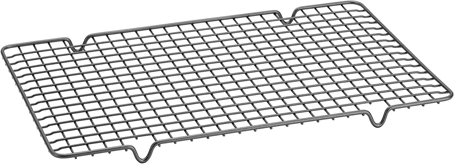 Anolon Advanced Nonstick Bakeware Cooling Grid / Baking Rack - 10 Inch x 16 Inch, Gray Anolon Advanced Nonstick Bakeware Cooling Grid / Baking Rack - 10 Inch x 16 Inch, Gray