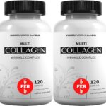 Research Labs 2 for 1 Promo 240 Collagen Pills - 6000 mg Per Day. Grass Fed Anti-Aging Support for Skin, Joints, Tendons, Bones, Hair and Nails. Paleo Friendly. Collagen Peptides Powder Supplement