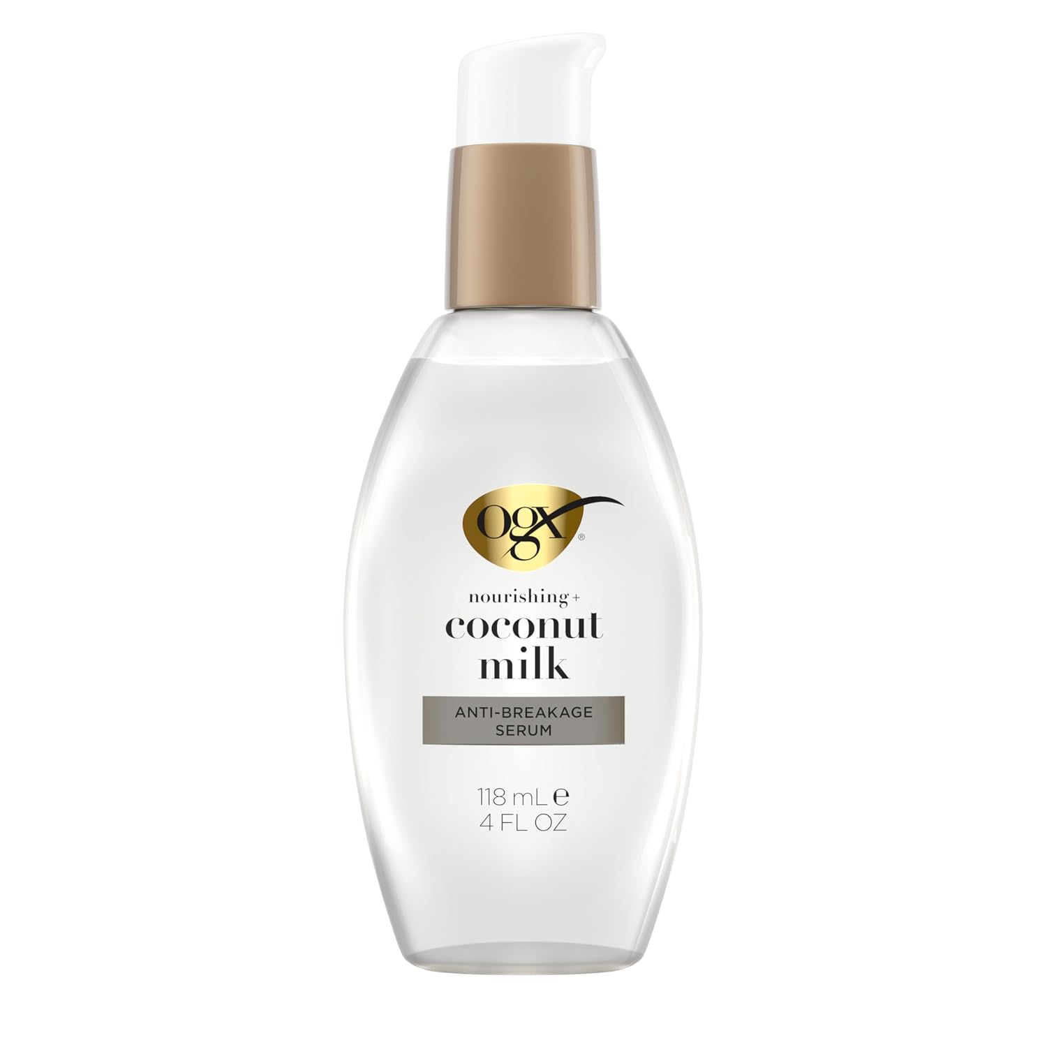 OGX Nourishing + Coconut Milk Anti-Breakage Serum, 4 Fl Oz OGX Nourishing + Coconut Milk Anti-Breakage Serum, 4 Fl Oz