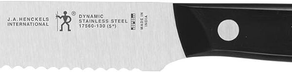 HENCKELS Dynamic Razor-Sharp 5-inch Utility Knife, Tomato Knife, German Engineered Informed by 100+ Years of Mastery
