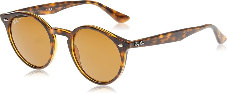 Ray-Ban womens Rb2180 Round Sunglasses