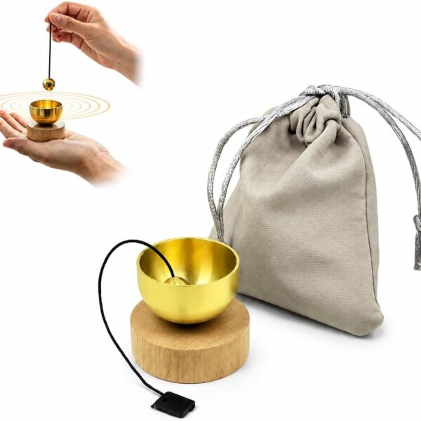 Mini Singing Bowl Set for Meditation, Clear Sound Chime for Yoga Relaxation, Unique Gift for Mindfulness Home Decor