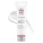 EltaMD UV Sport Sunscreen Lotion SPF 50 - Face and Body Sunscreen SPF 50, Water & Sweat Resistant, Zinc Oxide Formula for Active Lifestyles