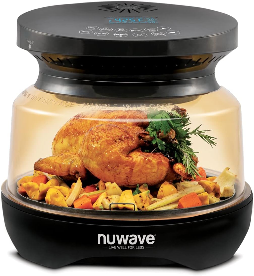 Nuwave Primo Infra-Red Grill Oven, Conduction, Convection & Infra-Red, Cook from Frozen without Defrosting or Preheating Nuwave Primo Infra-Red Grill Oven, Conduction, Convection & Infra-Red, Cook from Frozen without Defrosting or Preheating