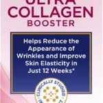 Natures Bounty Optimal Solutions Ultra Collagen Booster for Healthy-Aging Supplement, Resveratrol, Hyaluronic Acid  Collagen Capsules for Women, 48 Capsules