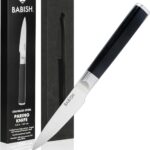 Babish 3.5-Inch Paring Knife  High-Carbon 1.4116 German Steel Kitchen Knife  Precision Cutlery for Peeling, Slicing & Detail Work
