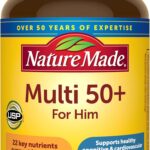 Nature Made Multivitamin for Men Over 50, Mens Multivitamins, 90 Tablets | Mens Multivitamins 50 Plus for Daily Nutritional Support, 90 Day Supply