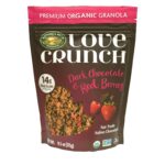 Love Crunch Organic Dark Chocolate & Red Berries Granola, 11.5 oz (Pack of 6), Vegan, Non-GMO, Fair Trade, by Nature's Path