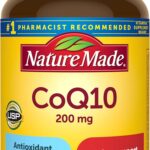 Nature Made CoQ10 200mg Softgels, Dietary Supplement for Heart Health Support, 105 Softgels, 105 Day Supply